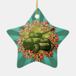 Tank Christmas aangepaste ornamenten