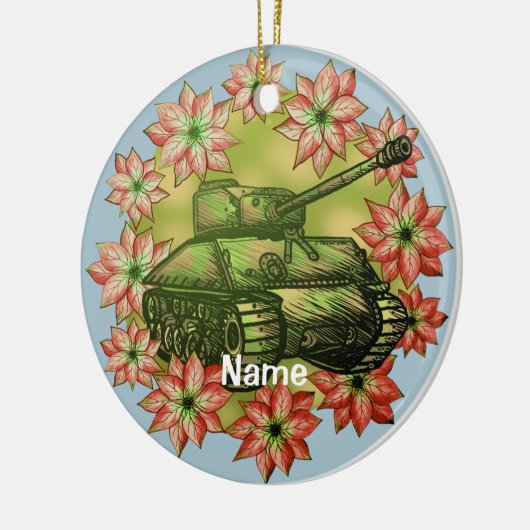 Tank Christmas ornament (Links)