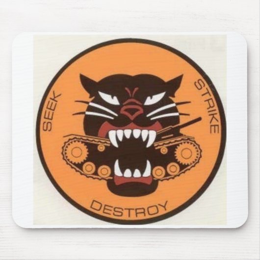 Tank Destroyer Mousepad Muismat (Voorkant)