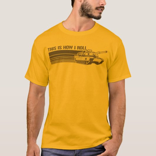 Tank, dit is hoe ik Roll T-shirt (Voorkant)