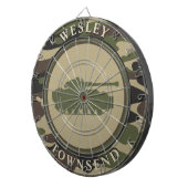 Tank en Camo Dartbord (Voorkant Rechts)