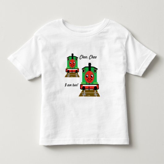 Tank Engine Choo, Choo Train I am Two Tshirt/T (Voorkant)