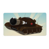 Tank Etiket (Voorkant)