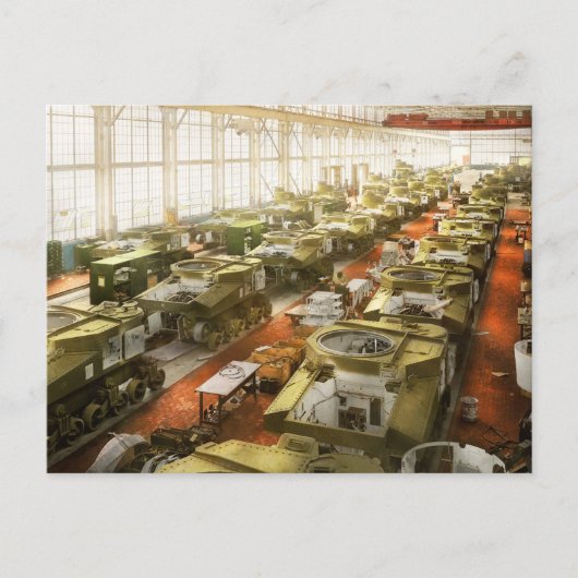 Tank - Fabrieksmatig - Tanks voor het geheugen 194 Briefkaart (Voorkant)