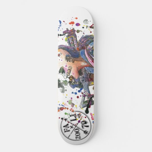 Tank Girl Skateboard (Voorkant)