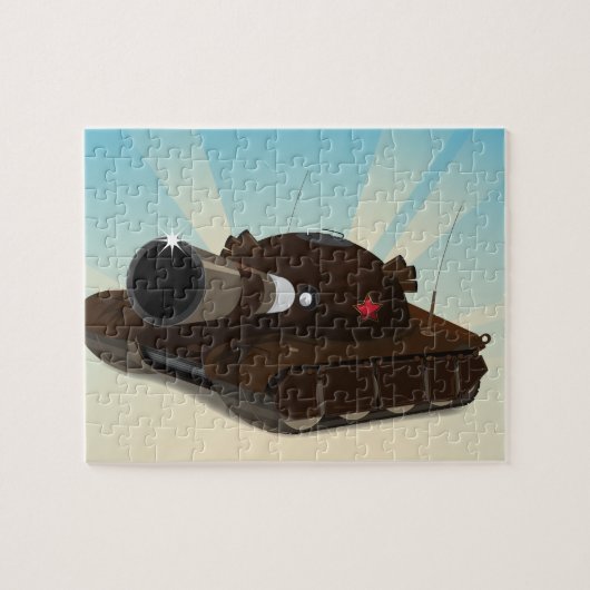 Tank Legpuzzel (Horizontaal)