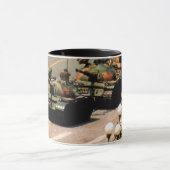 Tank Man Disgehoorzaamt symbool Mokken (Midden)