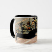 Tank Man Disgehoorzaamt symbool Mokken (Voorkant links)