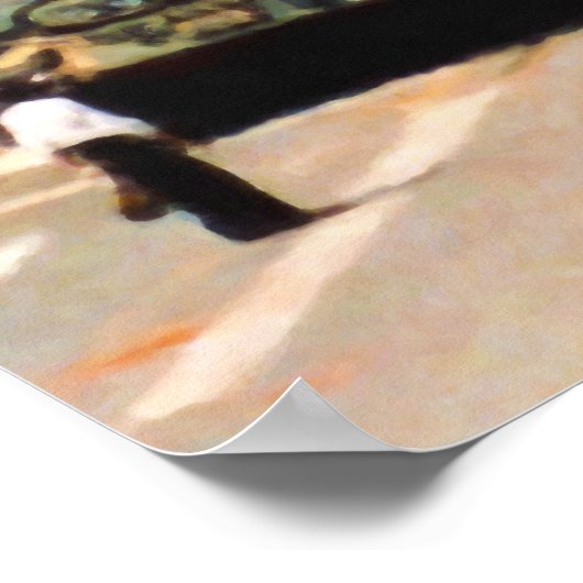 Tank Man Poster voor het schilderen (Hoek)