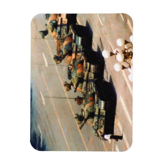 Tank Man Premium Magnet Magneet (Verticaal)