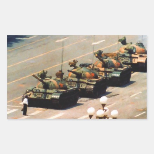 Tank Man Sticker (Voorkant)
