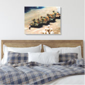 Tank Man verpakt Canvas (Insitu (Slaapkamer))