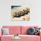 Tank Man verpakt Canvas Afdruk (Insitu (Woonkamer))
