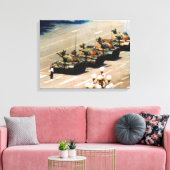 Tank Man verpakt Canvas Afdruk (Insitu (Woonkamer))