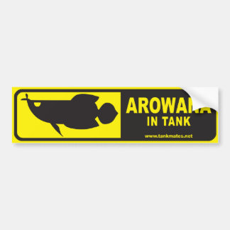 Tank Mates bumper sticker serie 1-Arowana