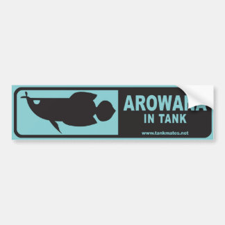 Tank Mates bumper sticker serie 1-Arowana B