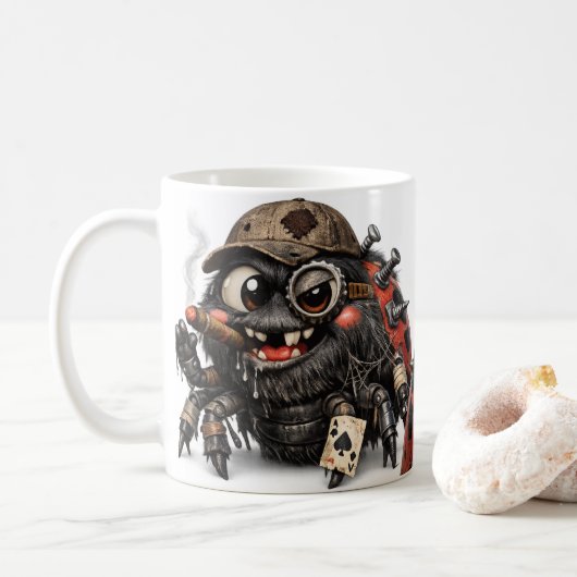 Tank Monster Koffiemok (Met donut)