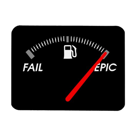 Tank op Epic Premium Flexi Magnet Magneet (Horizontaal)