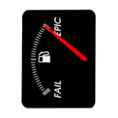 Tank op Epic Premium Flexi Magnet Magneet (Verticaal)