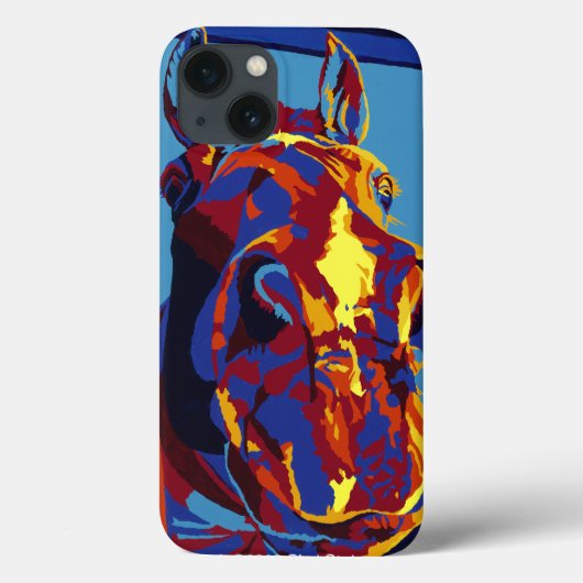 Tank - paardensnoer alles Case-Mate iPhone case (Achterkant)