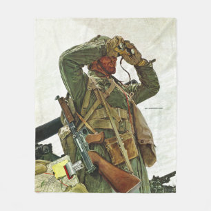 Tank Patrol Fleece Deken