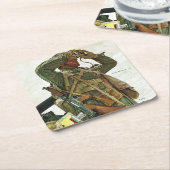 Tank Patrol Kartonnen Onderzetters (Schuin)