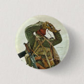 Tank Patrol Ronde Button 3,2 Cm (Voorkant)