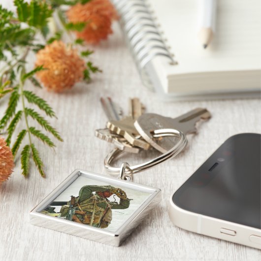 Tank Patrol Sleutelhanger (Zijkant)