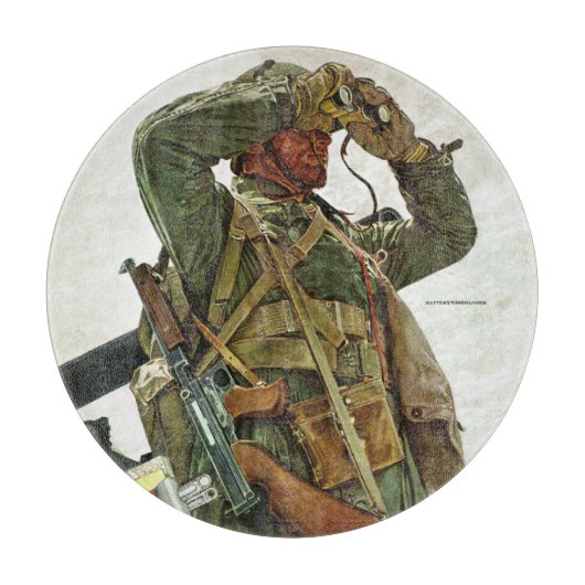 Tank Patrol Snijplank (Voorkant)