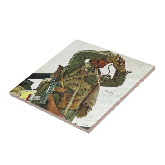 Tank Patrol Tegeltje (Zijkant)