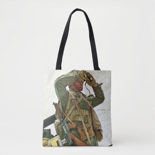 Tank Patrol Tote Bag (Voorkant)