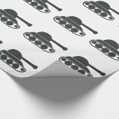 Tank Silhouette Cadeaupapier (Hoek)