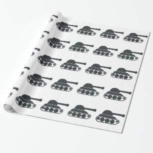 Tank Silhouette Cadeaupapier