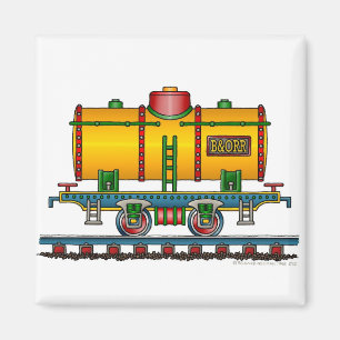 Tank Tank Car Railroad Magnets Magneet