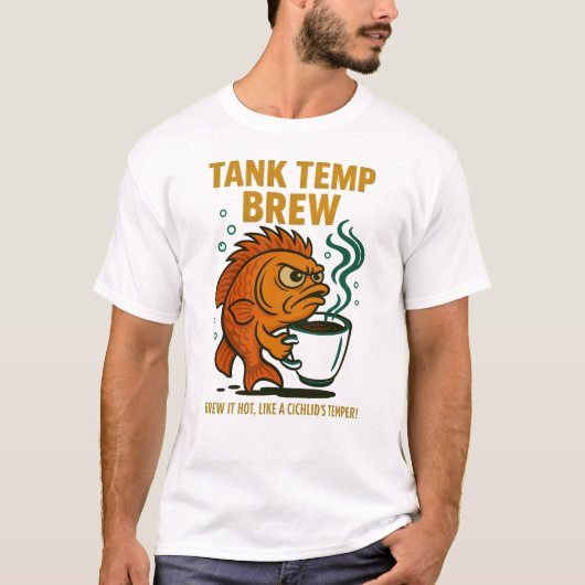 Tank Temp Brew | Angry Cichlid Coffee Lover (Voorkant)