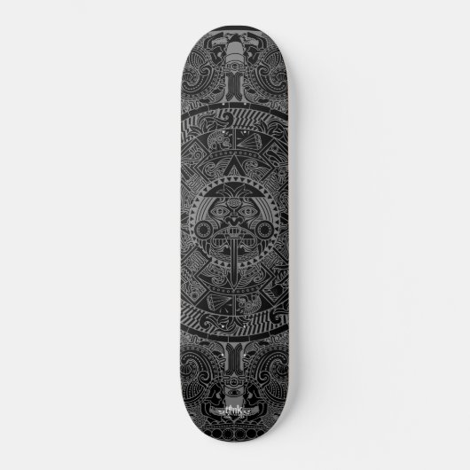 Tank Theory "Blood Calendar" Persoonlijk Skateboard (Voorkant)