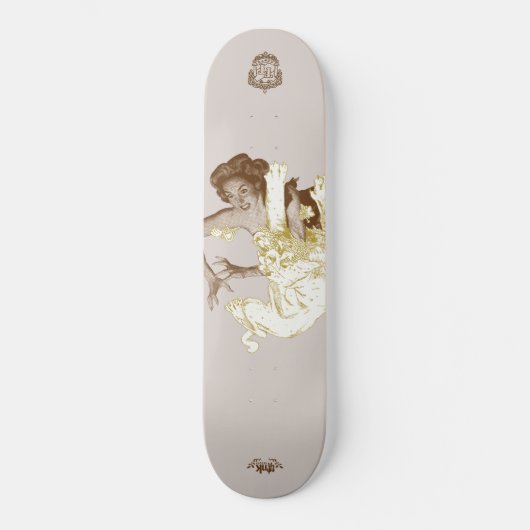 Tank Theory "Dead Cougar" Persoonlijk Skateboard (Voorkant)