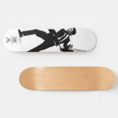 Tank Theory "White Collar Revolt" Skateboard (Horizontaal)
