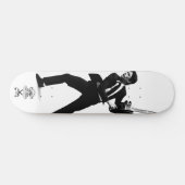 Tank Theory "White Collar Revolt" Skateboard (Horizontaal)
