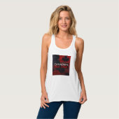Tank top met Canadian True Crime logo (Volledige Voorkant)