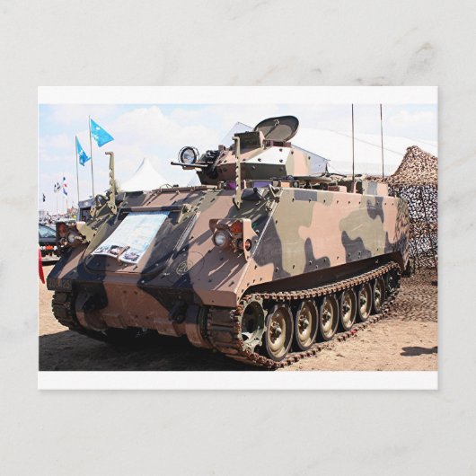 Tank Top: pantserwagen Briefkaart (Voorkant)