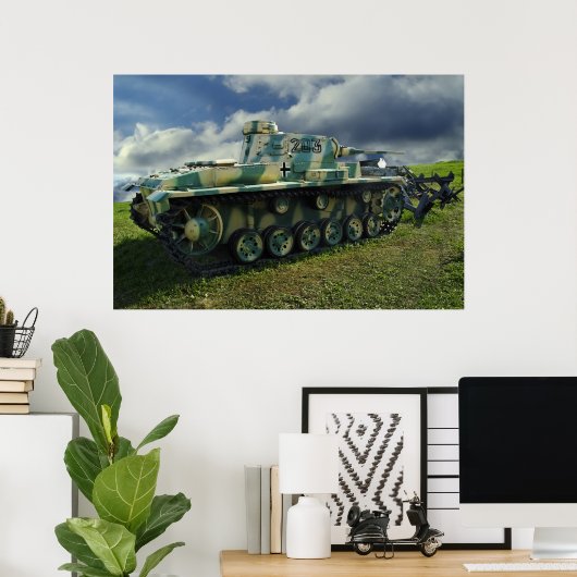 Tank Top Poster (Thuiskantoor)