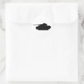 Tank Top Ronde Sticker (Tas)