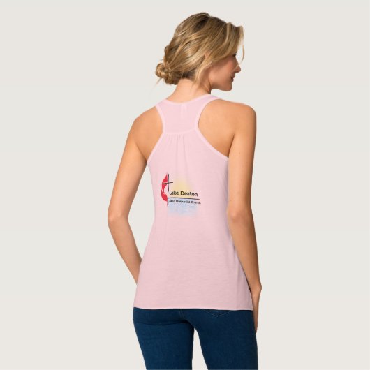 Tank Top T-Shirt (Volledige Achterkant)