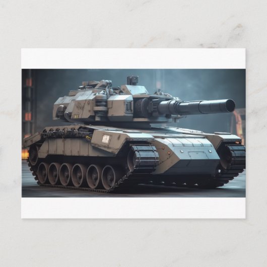 Tank van een alternatieve realiteit briefkaart (Voorkant)