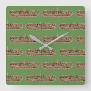 Tank volgt stoomschokdempers extra-energieboost vierkante klok