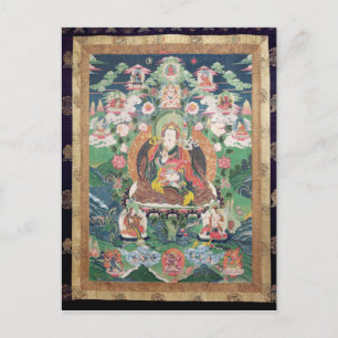 Tanka of Padmasambhava, c.749 AD Briefkaart
