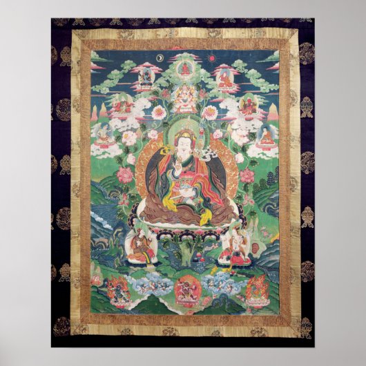 Tanka of Padmasambhava, c.749 AD Poster (Voorkant)