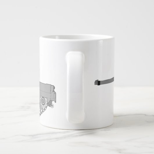 Tanker - Armor - "Beste baan die ik ooit had" Grote Koffiekop (Achterkant)