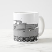 Tanker - Armor - "Beste baan die ik ooit had" Grote Koffiekop (Voorkant rechts)